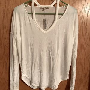 Off the shoulder shirt